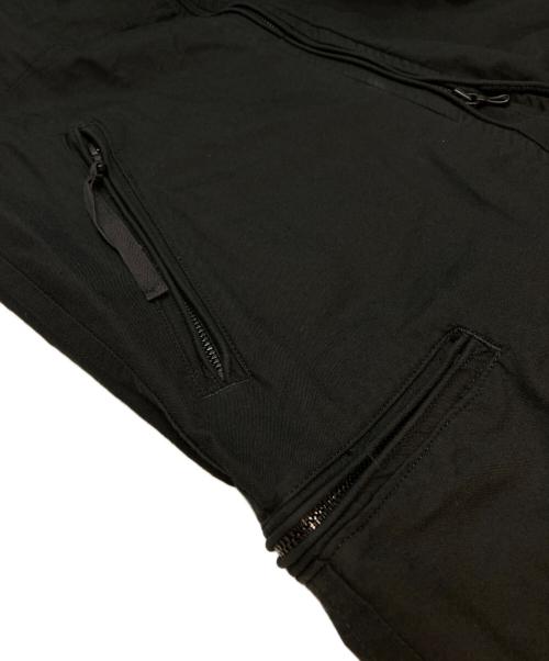 JULIUS（ユリウス）JULIUS (ユリウス) ジップデザインコート ブラック サイズ:1の古着・服飾アイテム