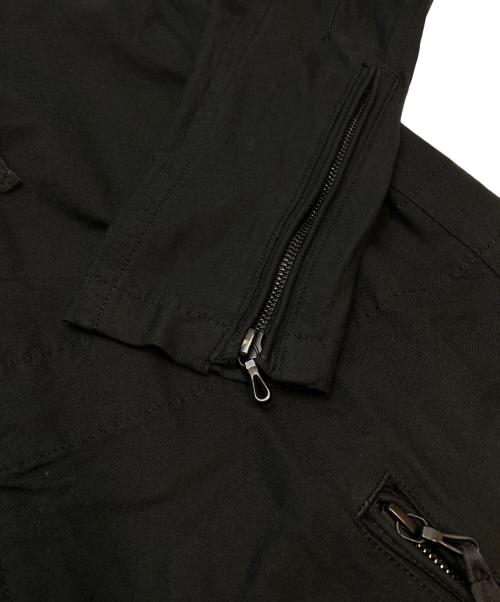JULIUS（ユリウス）JULIUS (ユリウス) ジップデザインコート ブラック サイズ:1の古着・服飾アイテム