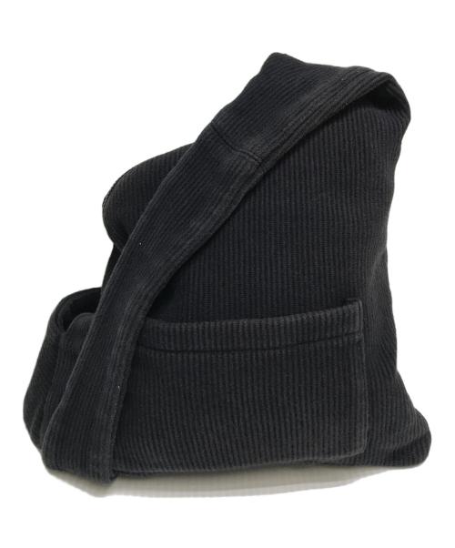 MATSUFUJI（マツフジ）MATSUFUJI (マツフジ) Ripple Stripe Bag ネイビーの古着・服飾アイテム