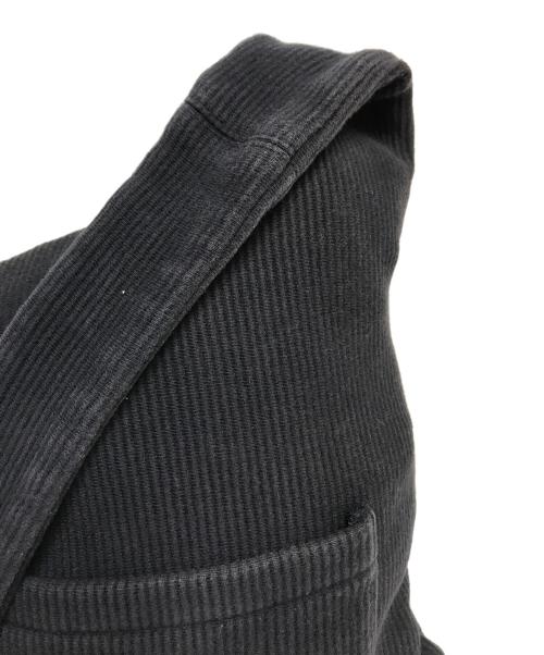 MATSUFUJI（マツフジ）MATSUFUJI (マツフジ) Ripple Stripe Bag ネイビーの古着・服飾アイテム