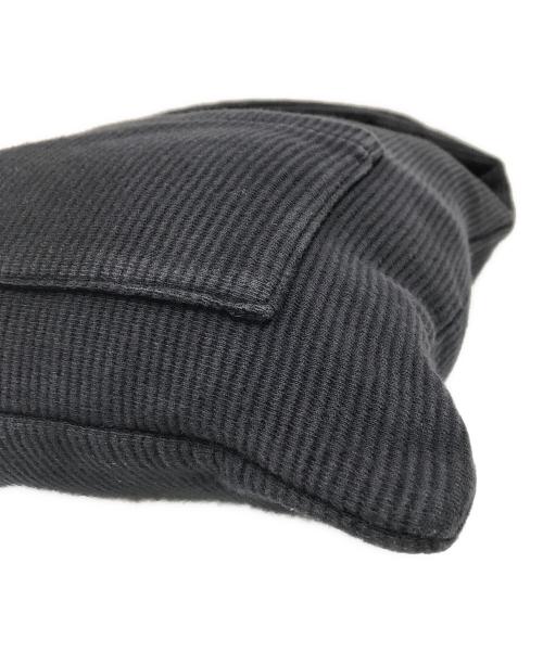 MATSUFUJI（マツフジ）MATSUFUJI (マツフジ) Ripple Stripe Bag ネイビーの古着・服飾アイテム