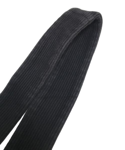 MATSUFUJI（マツフジ）MATSUFUJI (マツフジ) Ripple Stripe Bag ネイビーの古着・服飾アイテム