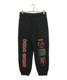 McQ Alexander McQueen（マックキュー アレキサンダーマックイーン）の古着「プリントスウェットパンツ」｜ブラック