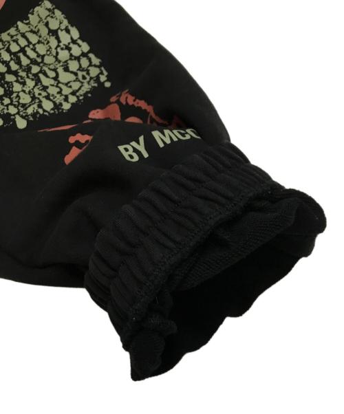 McQ Alexander McQueen（マックキュー アレキサンダーマックイーン）Mcq Alexander Mcqueen (マックキュー アレキサンダーマックイーン) プリントスウェットパンツ ブラック サイズ:Sの古着・服飾アイテム