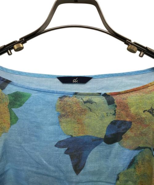 45rpm（45アールピーエム）45rpm (45アールピーエム) 春の七草歳時記ブラウス ブルー サイズ:SIZE 0の古着・服飾アイテム