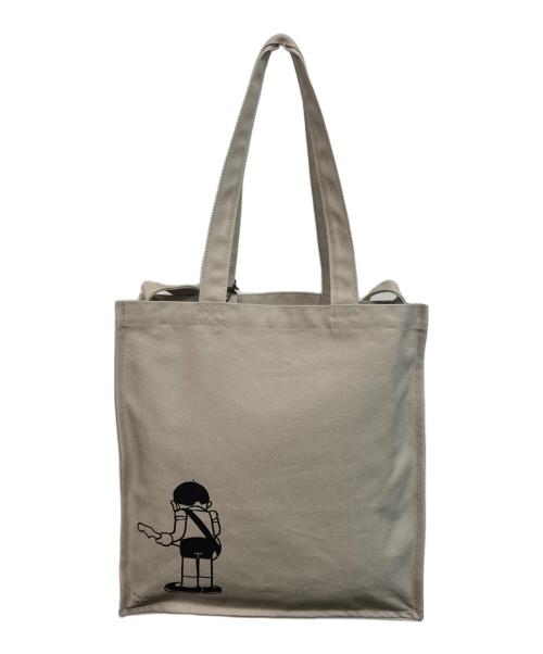 LAD MUSICIAN（ラッドミュージシャン）LAD MUSICIAN (ラッドミュージシャン) DORAEMON (ドラエモン) RECORD SHOULDER BAG ベージュ 未使用品の古着・服飾アイテム