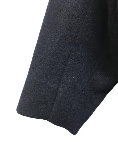 ENFOLD（エンフォルド）ENFOLD (エンフォルド) STAND SHORT COAT(スタンド ショート コート) ネイビー サイズ:SIZE 38の古着・服飾アイテム