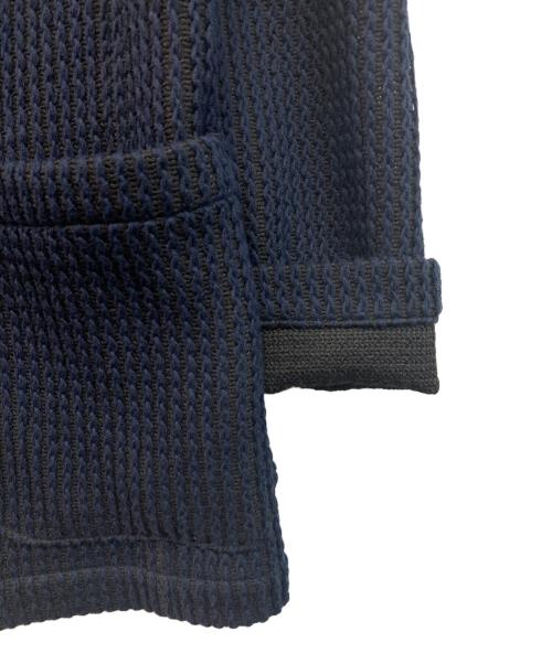 Brilla per il gusto（ブリッラ ペル イルグースト）Brilla per il gusto (ブリッラ ペル イルグースト) 4Bダブルブレストニットジャケット ネイビー サイズ:SIZE Sの古着・服飾アイテム