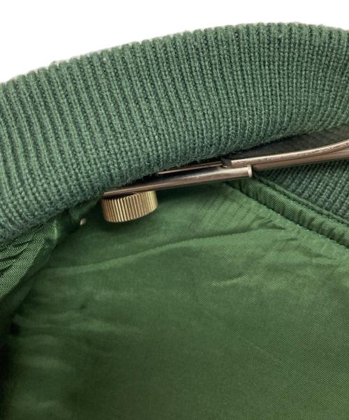 TTT MSW（ティー）TTT MSW (ティー) キルトワークベスト グリーン サイズ:Lの古着・服飾アイテム