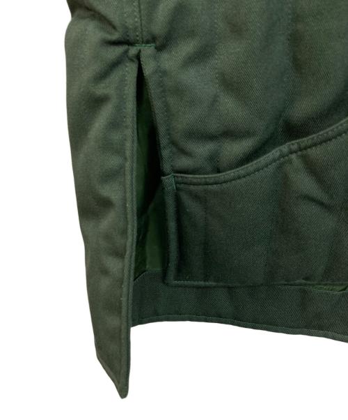 TTT MSW（ティー）TTT MSW (ティー) キルトワークベスト グリーン サイズ:Lの古着・服飾アイテム