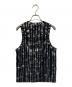 COMME des GARCONS (コムデギャルソン) Smooth Foiled Print Tank Top ブラック サイズ:XS：11000円