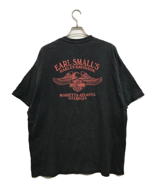 HARLEY-DAVIDSON（ハーレーダビッドソン）HARLEY-DAVIDSON (ハーレーダビッドソン) オーバーサイズプリントTシャツ ブラック サイズ:-の古着・服飾アイテム