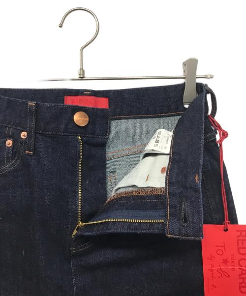 RED CARD TOKYO（レッドカード トウキョウ）RED CARD TOKYO (レッドカード トウキョウ) To b. by agnes b. (トゥービー バイ アニエスベー) デニムスカート インディゴ サイズ:SIZE 38の古着・服飾アイテム