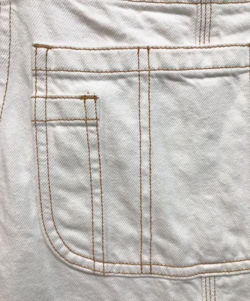 THE SHINZONE（ザ シンゾーン）THE SHINZONE (ザ シンゾーン) オーバーオール ホワイト サイズ:34の古着・服飾アイテム