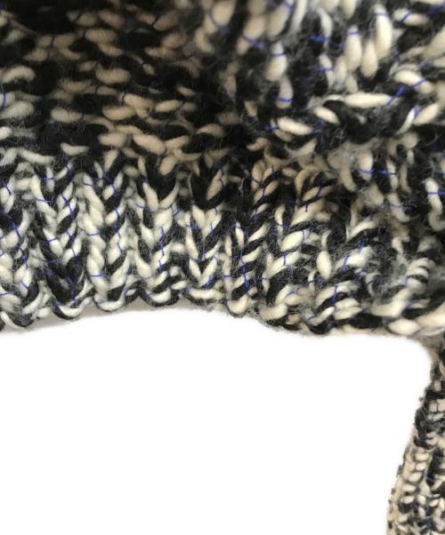 6(ROKU) BEAUTY&YOUTH（ロク ビューティーアンドユース）6(ROKU) BEAUTY&YOUTH (ロク ビューティーアンドユース) ウール ローゲージ カーディガン ブラック サイズ:Freeの古着・服飾アイテム