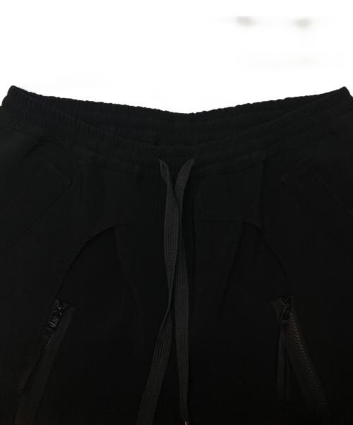 yoshio kubo（ヨシオクボ）yoshio kubo (ヨシオクボ) Temple マルチポケット パンツ ブラック サイズ:2の古着・服飾アイテム