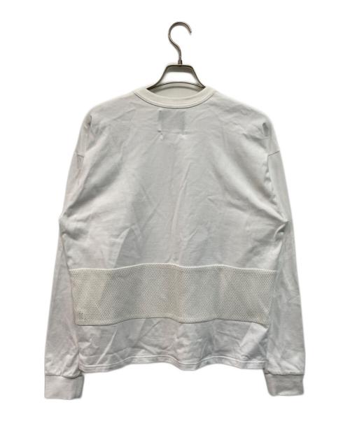 yoshio kubo（ヨシオクボ）yoshio kubo (ヨシオクボ) デザインカットソー ホワイト サイズ:SIZE 2の古着・服飾アイテム