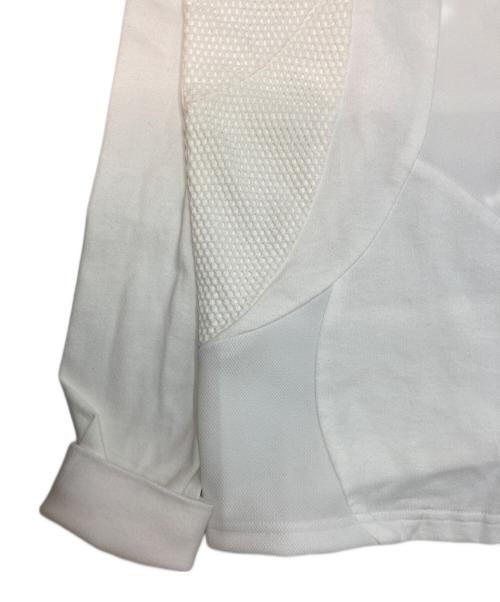 yoshio kubo（ヨシオクボ）yoshio kubo (ヨシオクボ) デザインカットソー ホワイト サイズ:SIZE 2の古着・服飾アイテム