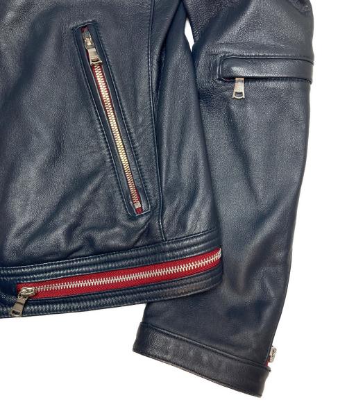 LOVELESS（ラブレス）LOVELESS (ラブレス) レザージャケット ネイビー サイズ:SIZE Sの古着・服飾アイテム