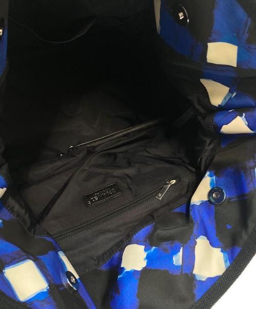 CHANEL（シャネル）CHANEL (シャネル) エアライン 2WAYトートバッグ ブルー×ブラックの古着・服飾アイテム