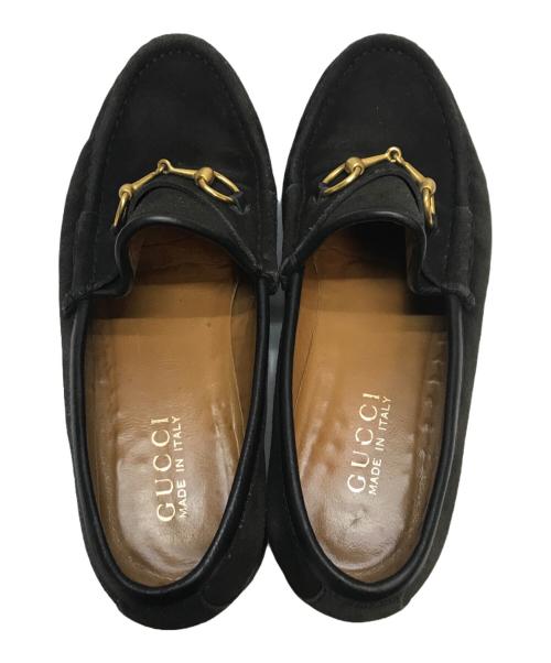 GUCCI（グッチ）GUCCI (グッチ) ビットローファー ブラック サイズ:7の古着・服飾アイテム