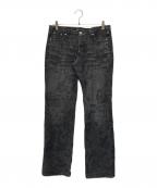 VERSACEヴェルサーチェ）の古着「デニムパンツ」｜ブラック