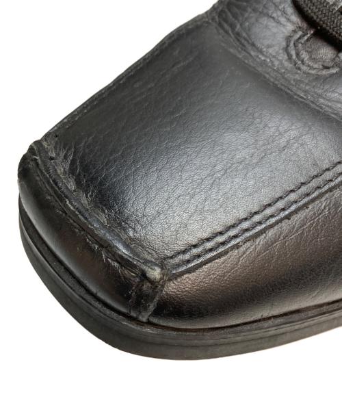 PRADA SPORTS（プラダスポーツ）PRADA SPORTS (プラダスポーツ) スクエアトゥレザースニーカー ブラック サイズ:7 1/2の古着・服飾アイテム