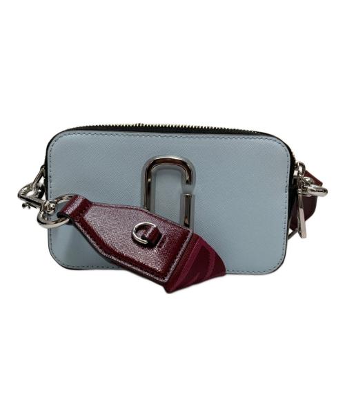 MARC JACOBS（マークジェイコブス）MARC JACOBS (マークジェイコブス) スナップショット ショルダーバッグ スカイブルー×グリーンの古着・服飾アイテム