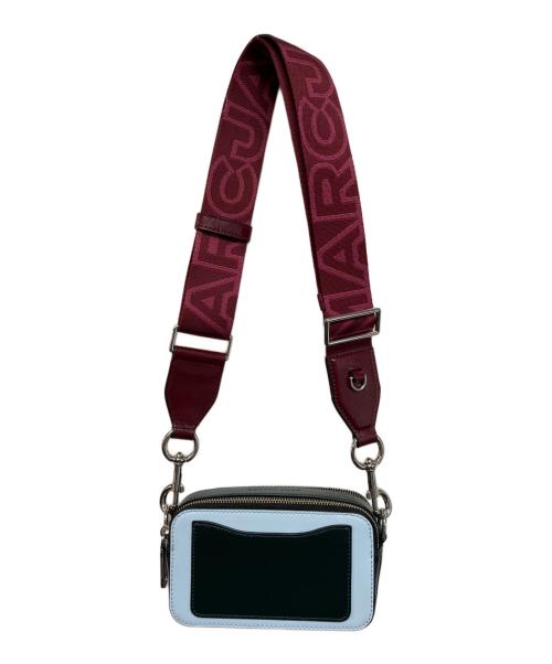 MARC JACOBS（マークジェイコブス）MARC JACOBS (マークジェイコブス) スナップショット ショルダーバッグ スカイブルー×グリーンの古着・服飾アイテム