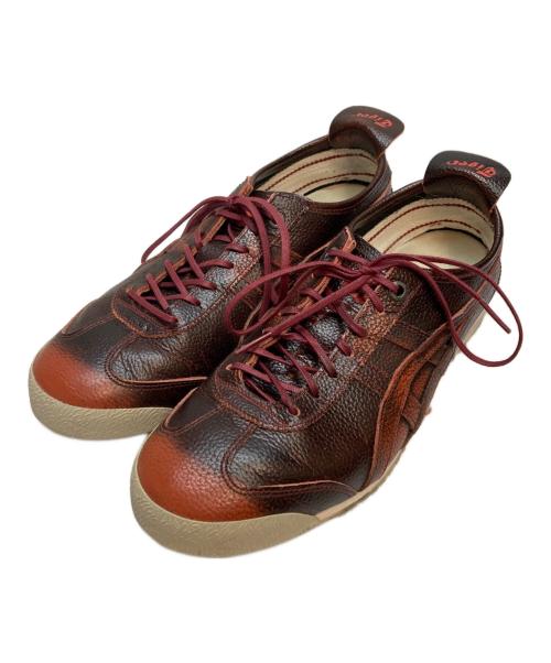Onitsuka Tiger（オニツカタイガー）Onitsuka Tiger (オニツカタイガー) MEXICO 66 SD ブラウン サイズ:25の古着・服飾アイテム