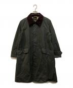 Barbourバブアー）の古着「SINGLE BREASTED COAT」｜カーキ