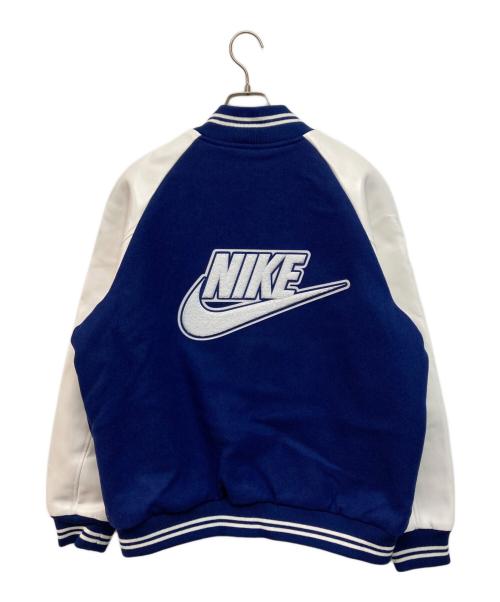NIKE（ナイキ）NIKE (ナイキ) NIGO (二ゴー) NRG バーシティジャケット ブルー サイズ:Lの古着・服飾アイテム