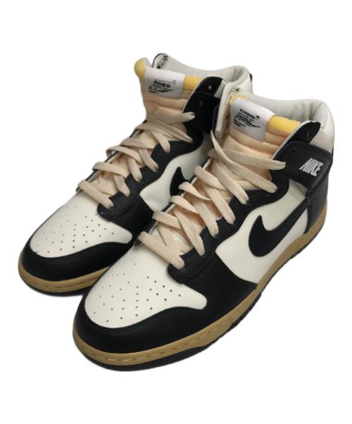 NIKE（ナイキ）NIKE (ナイキ) WMNS DUNK HIGH SE ホワイト×ブラック サイズ:27.5cmの古着・服飾アイテム