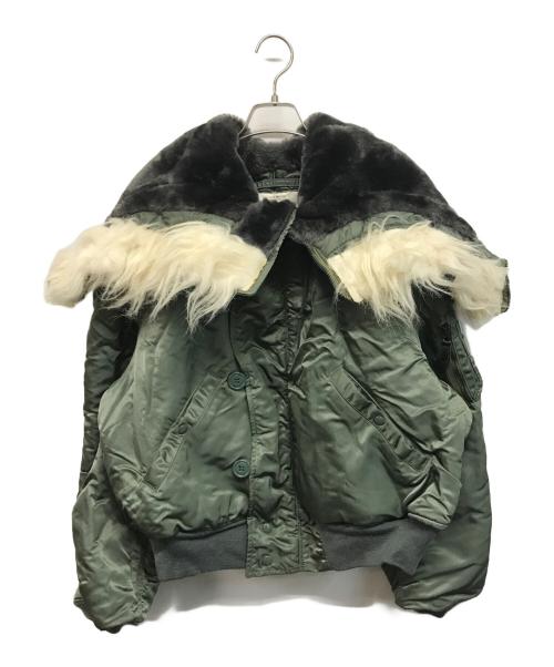 USAF（ユーエスエーエフ）USAF (ユーエスエーエフ) N-2Bジャケット カーキ サイズ:SIZE XLの古着・服飾アイテム