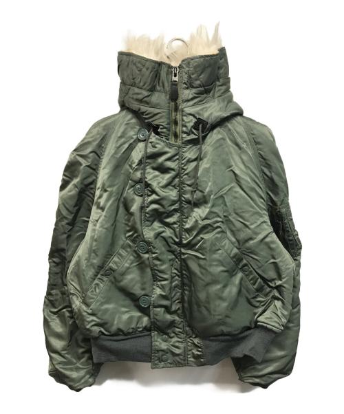 USAF（ユーエスエーエフ）USAF (ユーエスエーエフ) N-2Bジャケット カーキ サイズ:SIZE XLの古着・服飾アイテム