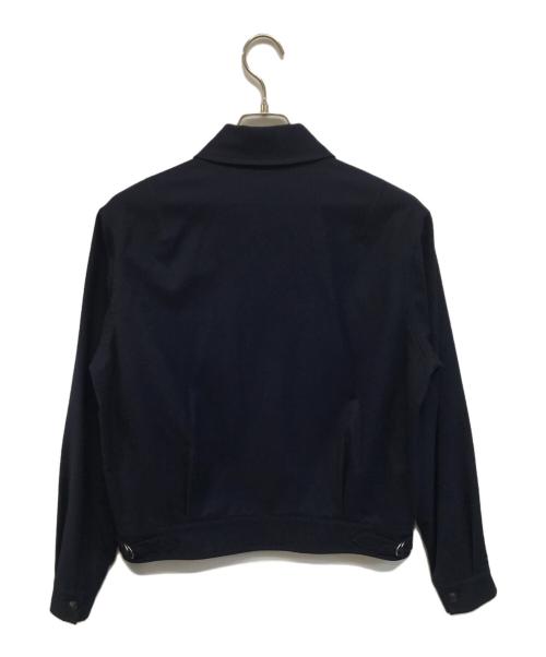 COMOLI（コモリ）COMOLI (コモリ) フラノZIPブルゾン ネイビー サイズ:SIZE 2の古着・服飾アイテム