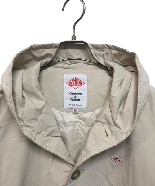 DANTON（ダントン）DANTON (ダントン) インサレーション フーデットジャケット アイボリー サイズ:SIZE Sの古着・服飾アイテム