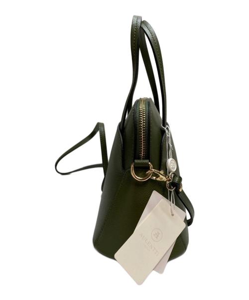 AULENTTI（オウレンティ）AULENTTI (オウレンティ) 2WAYショルダーバッグ グリーン 未使用品の古着・服飾アイテム