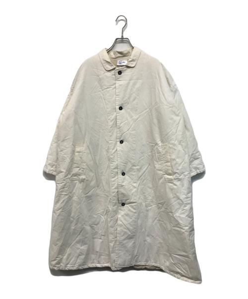 Yarmo（ヤーモ）Yarmo (ヤーモ) 別注 Quilting Lab Coat ホワイト サイズ:Freeの古着・服飾アイテム