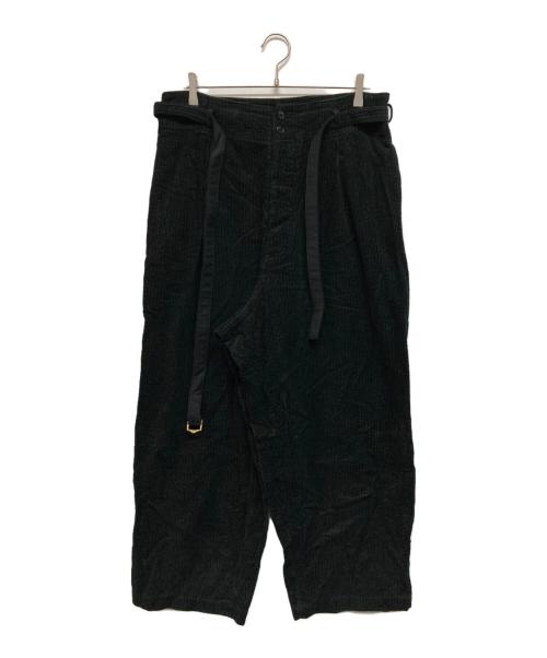 susuri（ススリ）susuri　　 (ススリ) タピールパンツ ブラック サイズ:SIZE 4の古着・服飾アイテム