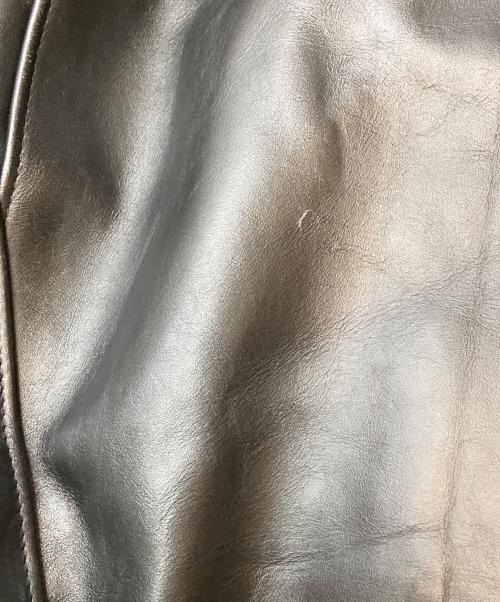 Schott（ショット）Schott (ショット) 642ライナー付ステアハイドシングルライダースジャケット ブラック サイズ:SIZE 42の古着・服飾アイテム