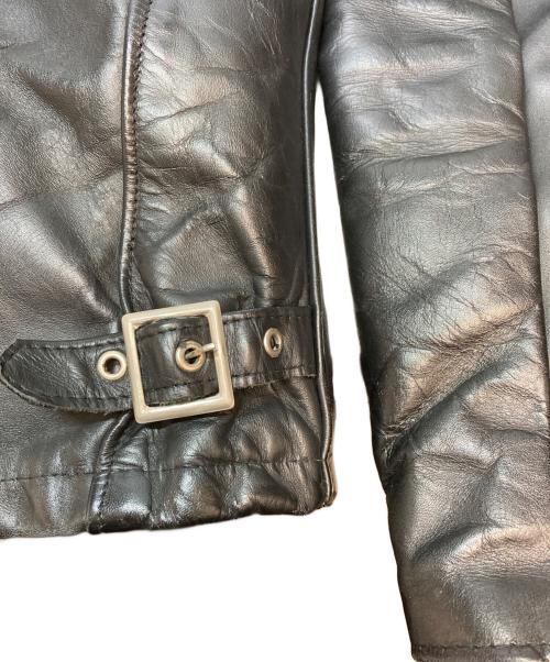 Schott（ショット）Schott (ショット) 642ライナー付ステアハイドシングルライダースジャケット ブラック サイズ:SIZE 42の古着・服飾アイテム