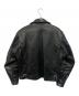 Schott (ショット) 642ライナー付ステアハイドシングルライダースジャケット ブラック サイズ:SIZE 42：42000円
