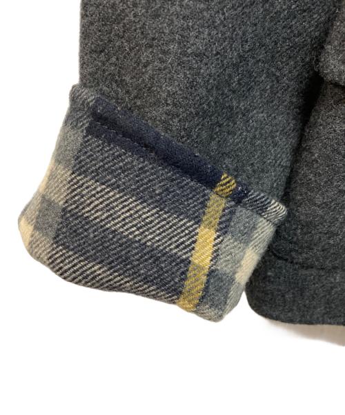 BURBERRY LONDON（バーバリーロンドン）BURBERRY LONDON (バーバリーロンドン) ラビットファー付きウールカシミヤジャケット ブラック サイズ:40の古着・服飾アイテム
