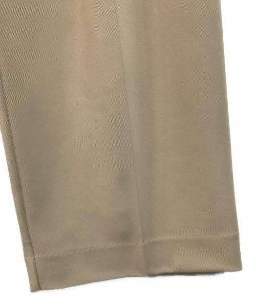 TODAYFUL（トゥデイフル）TODAYFUL (トゥデイフル) ダブルタックツイルトラウザーズ ベージュ サイズ:SIZE 38の古着・服飾アイテム
