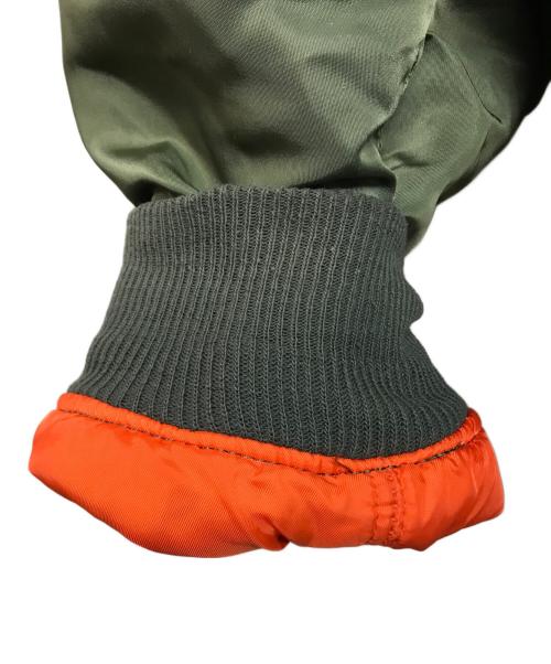 ALPHA（アルファ）ALPHA (アルファ) MA-1ジャケット オリーブ サイズ:Mの古着・服飾アイテム