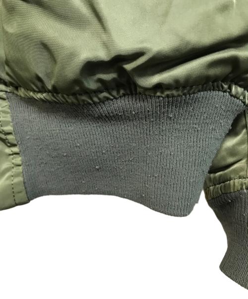 ALPHA（アルファ）ALPHA (アルファ) MA-1ジャケット オリーブ サイズ:Mの古着・服飾アイテム