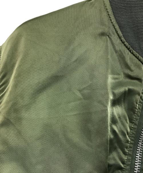 ALPHA（アルファ）ALPHA (アルファ) MA-1ジャケット オリーブ サイズ:Mの古着・服飾アイテム