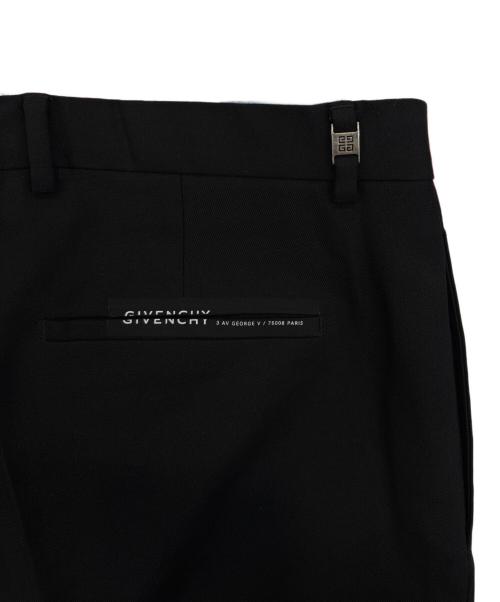 GIVENCHY（ジバンシィ）GIVENCHY (ジバンシィ) センタープレスパンツ ブラック サイズ:52の古着・服飾アイテム