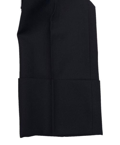 GIVENCHY（ジバンシィ）GIVENCHY (ジバンシィ) センタープレスパンツ ブラック サイズ:52の古着・服飾アイテム